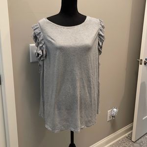 Plus size 3X crew neck sleeveless tee